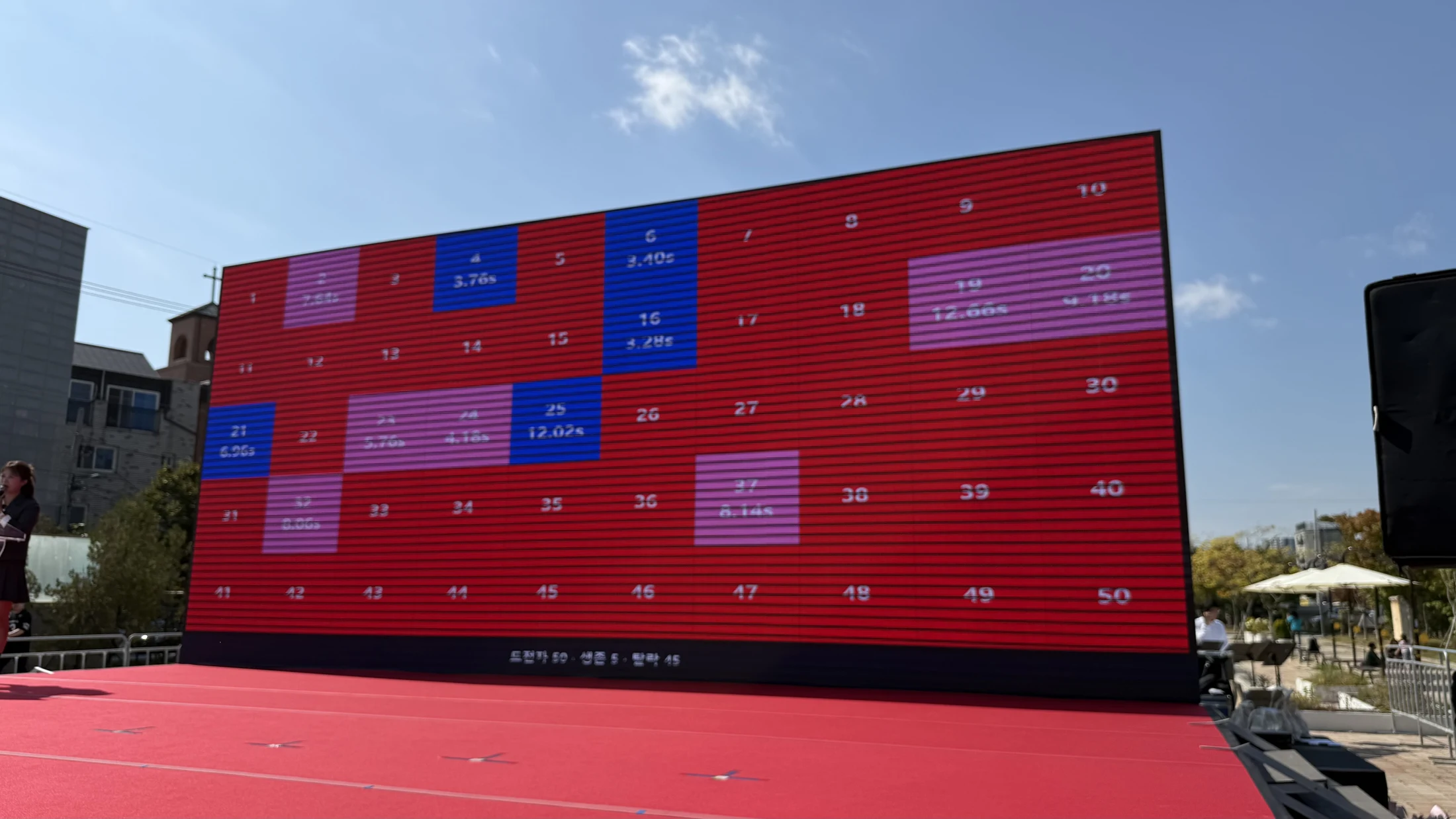 제2회 탄소중립 한마당 — 탄소중립 가족골든벨 · 2026.10.11 · 참가자별 정오답 현황